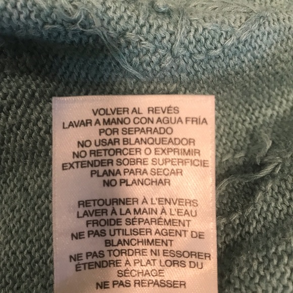 Vintage Alfred Dunner Pale Green Turtle Neck Sweater - Size Large - Picture 9 of 13